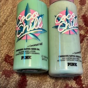 NEW VS PINK COCO CHILL SET